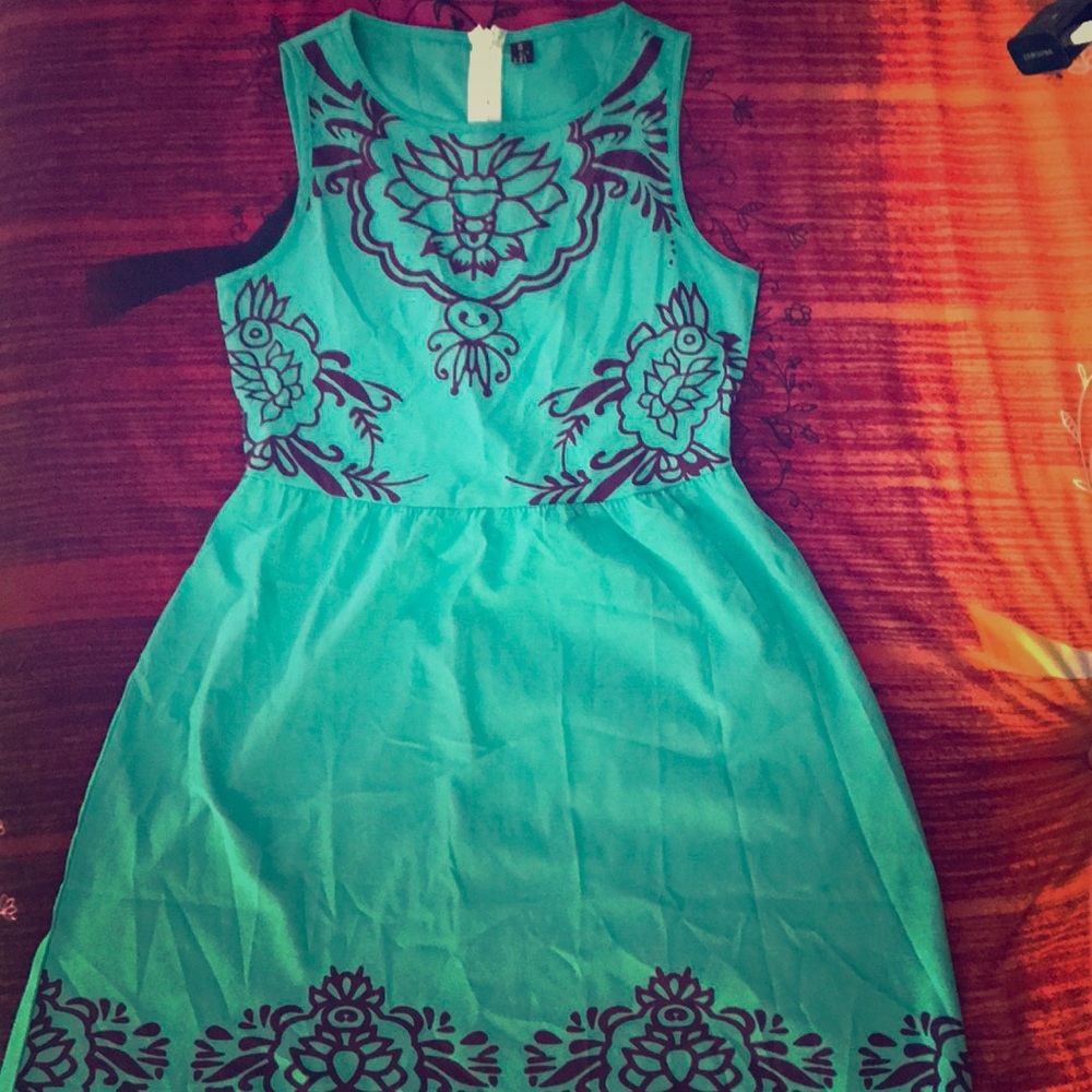 Green dress